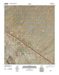 Lisbon New Mexico Historical topographic map, 1:24000 scale, 7.5 X 7.5 Minute, Year 2010