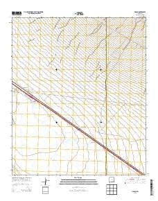 Lisbon New Mexico Historical topographic map, 1:24000 scale, 7.5 X 7.5 Minute, Year 2013