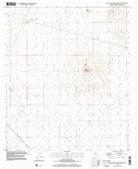 Little Black Mountain New Mexico Historical topographic map, 1:24000 scale, 7.5 X 7.5 Minute, Year 1996