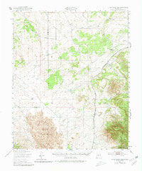 Little Black Peak New Mexico Historical topographic map, 1:62500 scale, 15 X 15 Minute, Year 1950