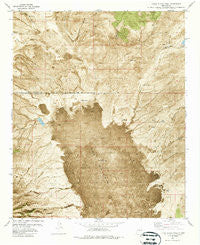 Little Black Peak New Mexico Historical topographic map, 1:24000 scale, 7.5 X 7.5 Minute, Year 1981