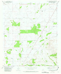 Little Black Peak NE New Mexico Historical topographic map, 1:24000 scale, 7.5 X 7.5 Minute, Year 1981