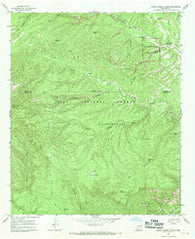 Little Turkey Park New Mexico Historical topographic map, 1:24000 scale, 7.5 X 7.5 Minute, Year 1965