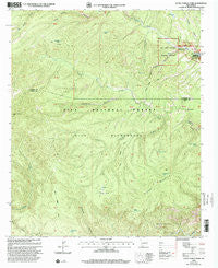 Little Turkey Park New Mexico Historical topographic map, 1:24000 scale, 7.5 X 7.5 Minute, Year 1999