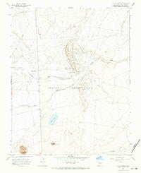Little Water New Mexico Historical topographic map, 1:24000 scale, 7.5 X 7.5 Minute, Year 1966