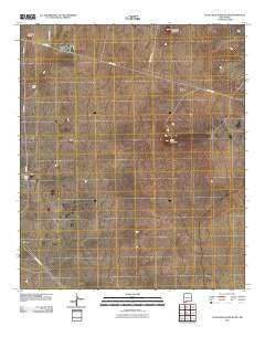 Little Black Mountain New Mexico Historical topographic map, 1:24000 scale, 7.5 X 7.5 Minute, Year 2010