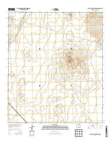Little Black Mountain New Mexico Historical topographic map, 1:24000 scale, 7.5 X 7.5 Minute, Year 2013