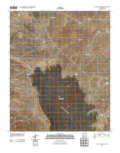 Little Black Peak New Mexico Historical topographic map, 1:24000 scale, 7.5 X 7.5 Minute, Year 2010