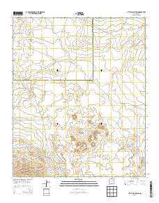 Little Black Peak New Mexico Current topographic map, 1:24000 scale, 7.5 X 7.5 Minute, Year 2013
