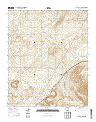 Little Black Peak NE New Mexico Current topographic map, 1:24000 scale, 7.5 X 7.5 Minute, Year 2013