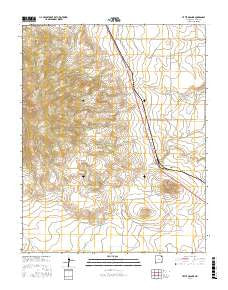 Little Grande New Mexico Current topographic map, 1:24000 scale, 7.5 X 7.5 Minute, Year 2017