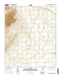 Little San Pascual Mountain New Mexico Current topographic map, 1:24000 scale, 7.5 X 7.5 Minute, Year 2017
