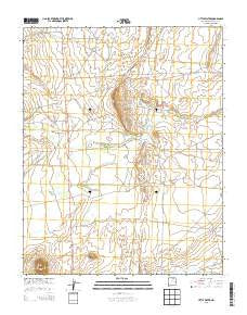 Little Water New Mexico Historical topographic map, 1:24000 scale, 7.5 X 7.5 Minute, Year 2013