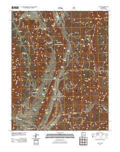Llaves New Mexico Historical topographic map, 1:24000 scale, 7.5 X 7.5 Minute, Year 2011