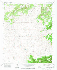 Llonidas Lake New Mexico Historical topographic map, 1:24000 scale, 7.5 X 7.5 Minute, Year 1972