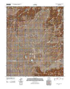 Llonidas Lake New Mexico Historical topographic map, 1:24000 scale, 7.5 X 7.5 Minute, Year 2010