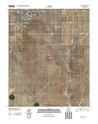 Lobo Hill New Mexico Historical topographic map, 1:24000 scale, 7.5 X 7.5 Minute, Year 2010