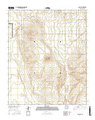 Lobo Hill New Mexico Current topographic map, 1:24000 scale, 7.5 X 7.5 Minute, Year 2017