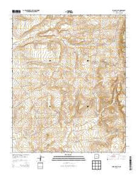 Lobo Hill NE New Mexico Historical topographic map, 1:24000 scale, 7.5 X 7.5 Minute, Year 2013