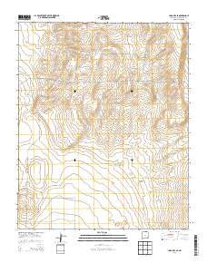 Lobo Hill SE New Mexico Historical topographic map, 1:24000 scale, 7.5 X 7.5 Minute, Year 2013