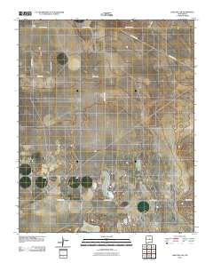 Lobo Hill SW New Mexico Historical topographic map, 1:24000 scale, 7.5 X 7.5 Minute, Year 2010