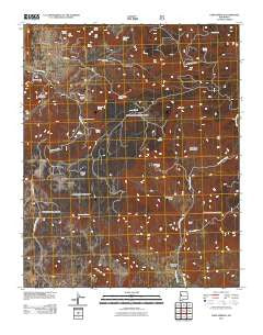 Lobo Springs New Mexico Historical topographic map, 1:24000 scale, 7.5 X 7.5 Minute, Year 2011