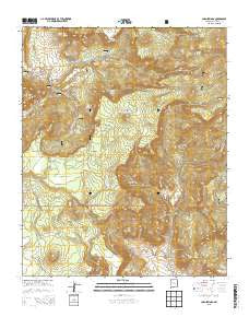 Lobo Springs New Mexico Historical topographic map, 1:24000 scale, 7.5 X 7.5 Minute, Year 2013