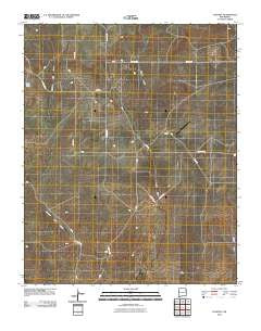 Lockney New Mexico Historical topographic map, 1:24000 scale, 7.5 X 7.5 Minute, Year 2010