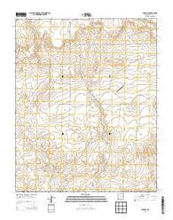 Lockney New Mexico Historical topographic map, 1:24000 scale, 7.5 X 7.5 Minute, Year 2013