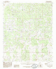 Loco Hills New Mexico Historical topographic map, 1:24000 scale, 7.5 X 7.5 Minute, Year 1985