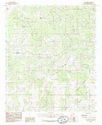 Loco Hills New Mexico Historical topographic map, 1:24000 scale, 7.5 X 7.5 Minute, Year 1985