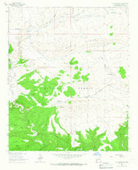 Loco Mountain New Mexico Historical topographic map, 1:24000 scale, 7.5 X 7.5 Minute, Year 1963