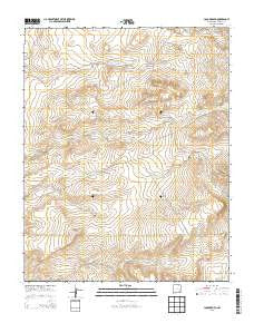 Loco Arroyo New Mexico Historical topographic map, 1:24000 scale, 7.5 X 7.5 Minute, Year 2013