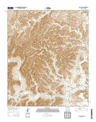 Loco Canyon New Mexico Current topographic map, 1:24000 scale, 7.5 X 7.5 Minute, Year 2013