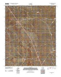 Loco Draw New Mexico Historical topographic map, 1:24000 scale, 7.5 X 7.5 Minute, Year 2010