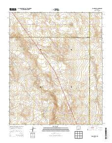 Loco Draw New Mexico Historical topographic map, 1:24000 scale, 7.5 X 7.5 Minute, Year 2013