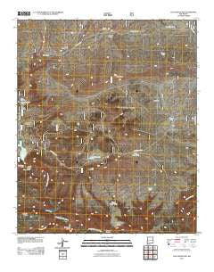 Loco Mountain New Mexico Historical topographic map, 1:24000 scale, 7.5 X 7.5 Minute, Year 2011