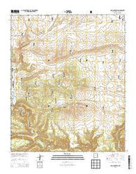 Loco Mountain New Mexico Historical topographic map, 1:24000 scale, 7.5 X 7.5 Minute, Year 2013