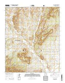 Log Canyon New Mexico Historical topographic map, 1:24000 scale, 7.5 X 7.5 Minute, Year 2013
