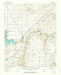 Logan New Mexico Historical topographic map, 1:62500 scale, 15 X 15 Minute, Year 1962