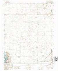 Logan North New Mexico Historical topographic map, 1:24000 scale, 7.5 X 7.5 Minute, Year 1989