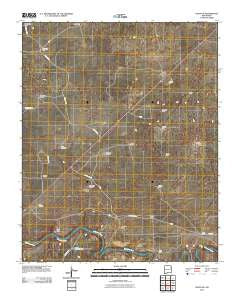 Logan NE New Mexico Historical topographic map, 1:24000 scale, 7.5 X 7.5 Minute, Year 2010
