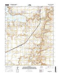 Logan South New Mexico Current topographic map, 1:24000 scale, 7.5 X 7.5 Minute, Year 2017