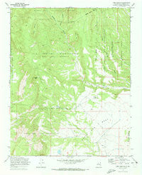 Loma Creston New Mexico Historical topographic map, 1:24000 scale, 7.5 X 7.5 Minute, Year 1970