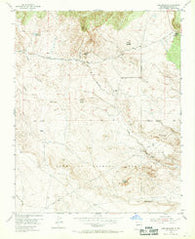 Loma Machete New Mexico Historical topographic map, 1:24000 scale, 7.5 X 7.5 Minute, Year 1954