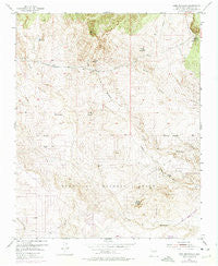 Loma Machete New Mexico Historical topographic map, 1:24000 scale, 7.5 X 7.5 Minute, Year 1954
