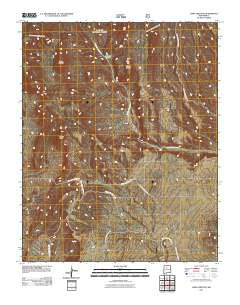 Loma Creston New Mexico Historical topographic map, 1:24000 scale, 7.5 X 7.5 Minute, Year 2011