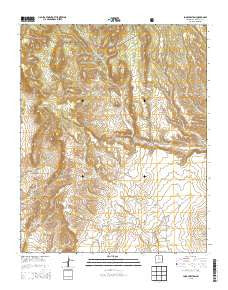 Loma Creston New Mexico Historical topographic map, 1:24000 scale, 7.5 X 7.5 Minute, Year 2013