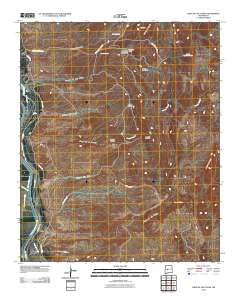 Loma De Las Canas New Mexico Historical topographic map, 1:24000 scale, 7.5 X 7.5 Minute, Year 2010