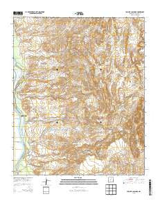 Loma De Las Canas New Mexico Historical topographic map, 1:24000 scale, 7.5 X 7.5 Minute, Year 2013